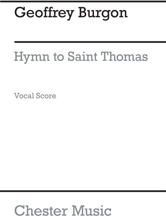 Hymn To St Thomas Of Hereford